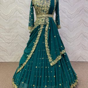 Lehenga verschillende kleuren